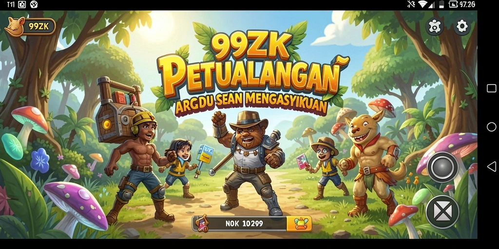 Tangkapan layar gameplay seru 99ZK yang penuh aksi dan tantangan.