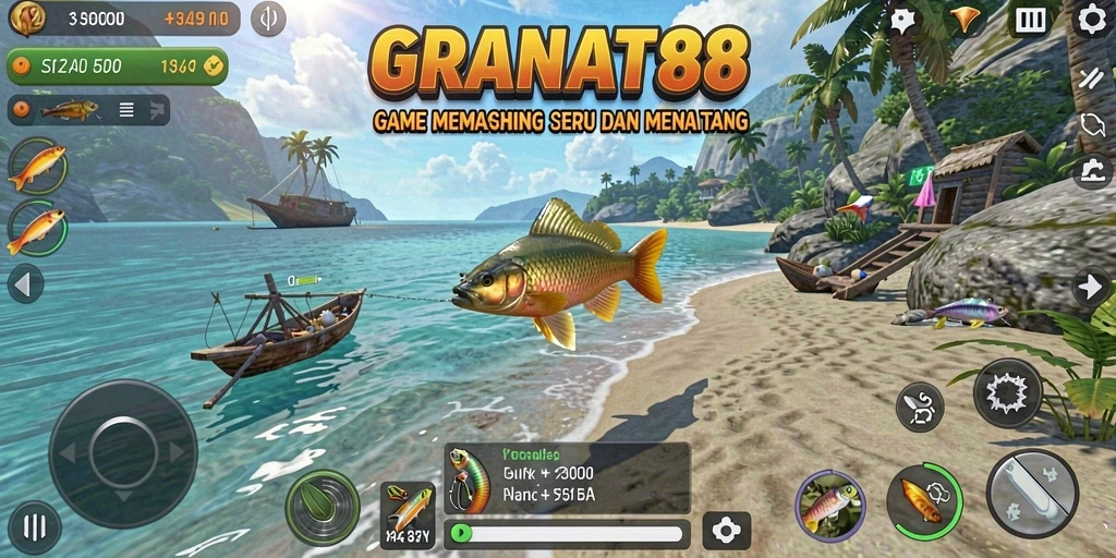 Tangkapan ikan di dalam game GRANAT88 yang memukau dan menyenangkan.