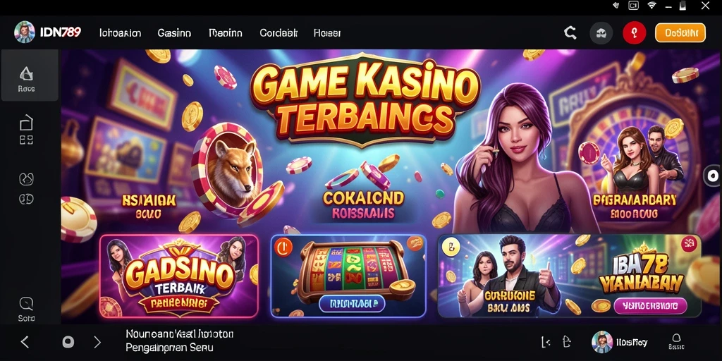 Screenshot IDN789 menampilkan gameplay seru Kasino yang mendebarkan.