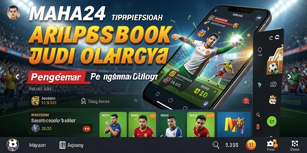 Tampilan gameplay MAHA24 dengan berbagai pilihan taruhan olahraga.
