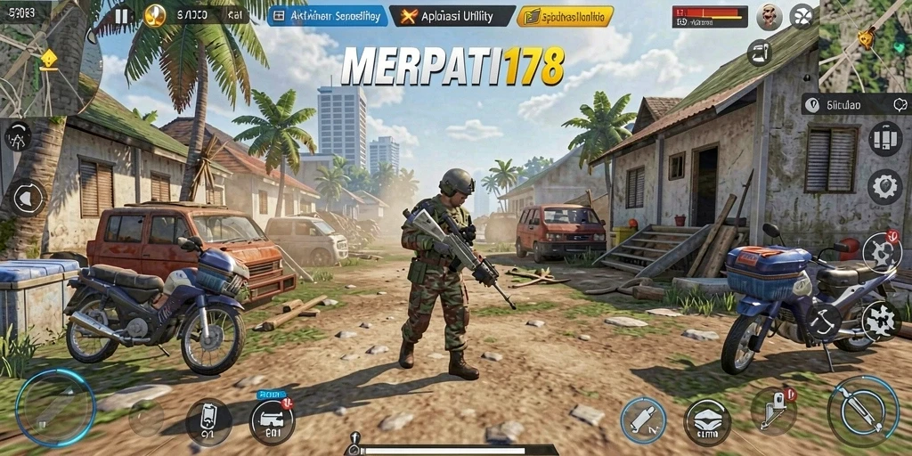 Tampilan utama aplikasi Utility MERPATI178 dengan fitur pengingat.