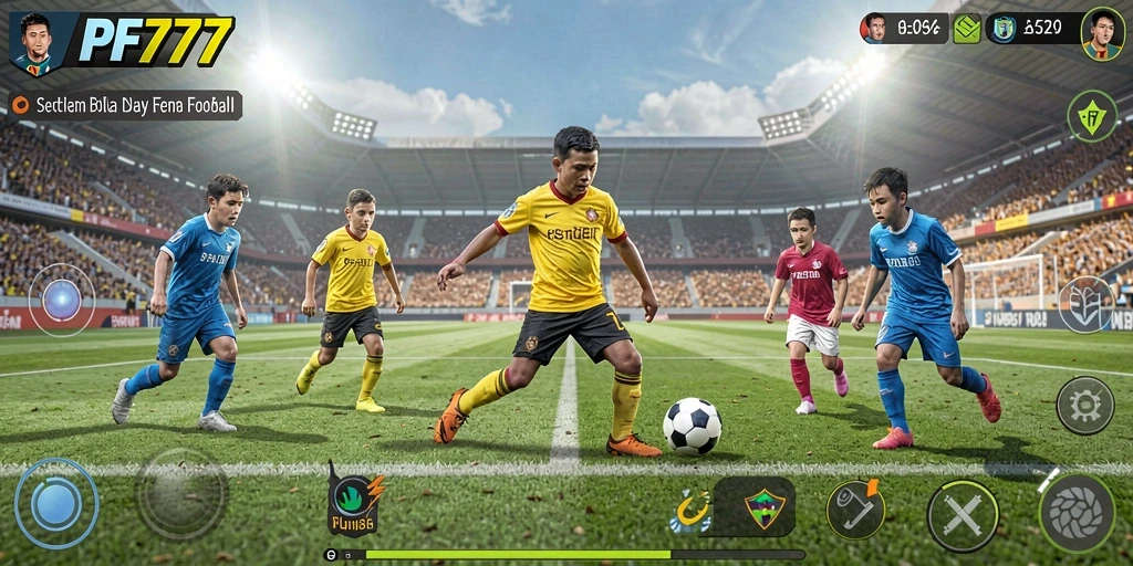 Tampilan gameplay PF777 yang mendebarkan dan grafis menawan.