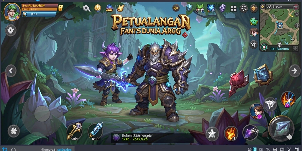 Tangkapan layar gameplay PG11 menunjukkan aksi seru dalam pertempuran ARPG.