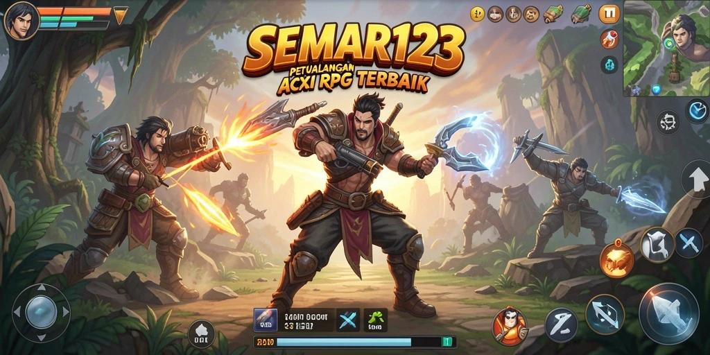 Tampilan gameplay seru dalam SEMAR123 dengan aksi yang mendebarkan.