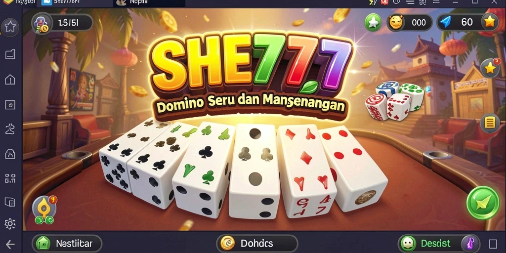 Gameplay seru domino dengan fitur interaktif yang menarik.